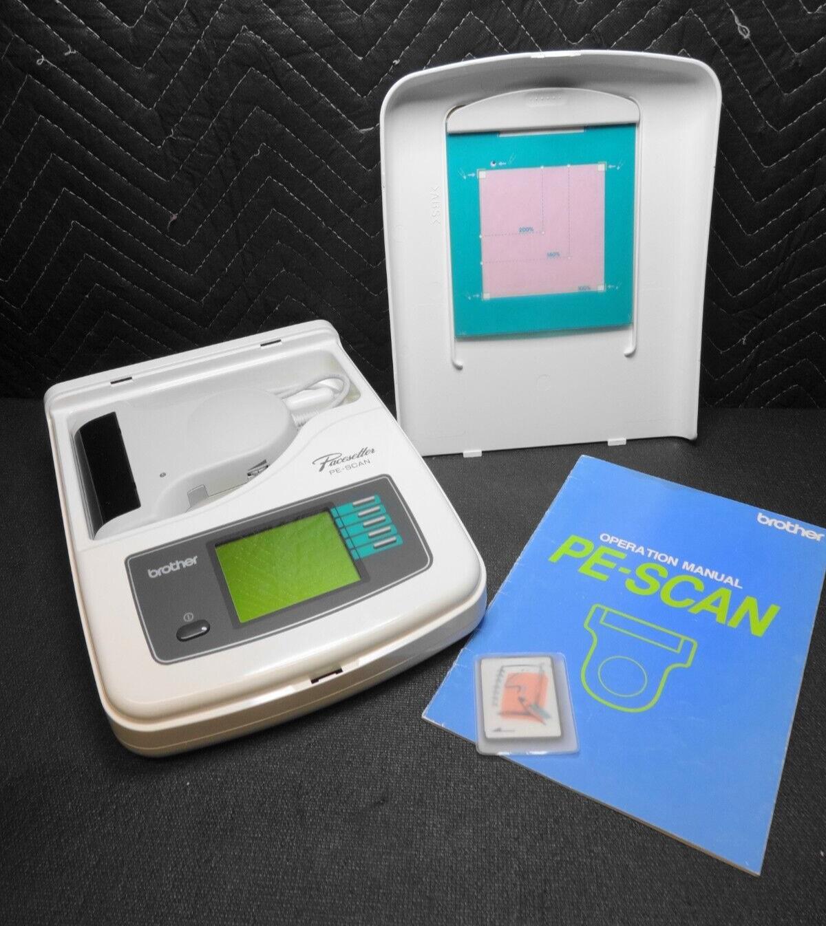 Brother Pacesetter Model PE-Scan w/ Manual – ineedths