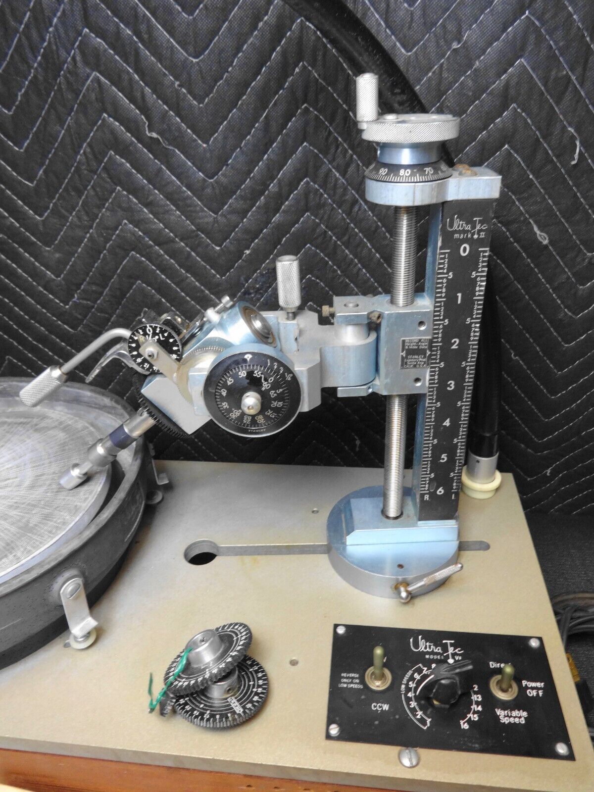 Ultra Tec Model V2 Mark 2 Lapidary Gemstone Faceting Machine & Acessories