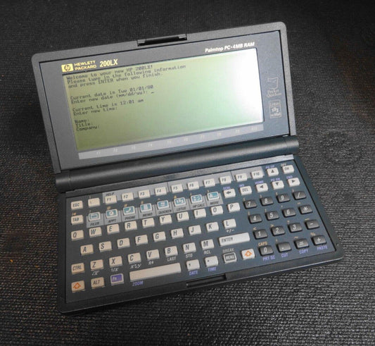 Hewlett Packard HP 200LX 4MB F1216A Palmtop PC - Excellent Specimen