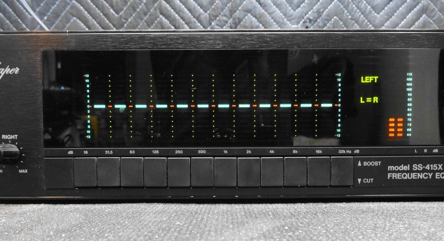 ADC Sound Shaper Computer Memory Frequency Equalizer SS-415X Vintage