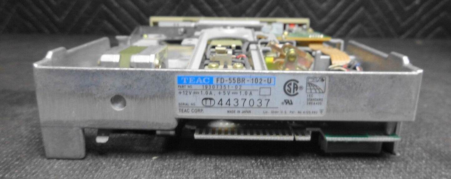 TEAC FD-55BR 5.25 Floppy Disk Drive 19307351-02