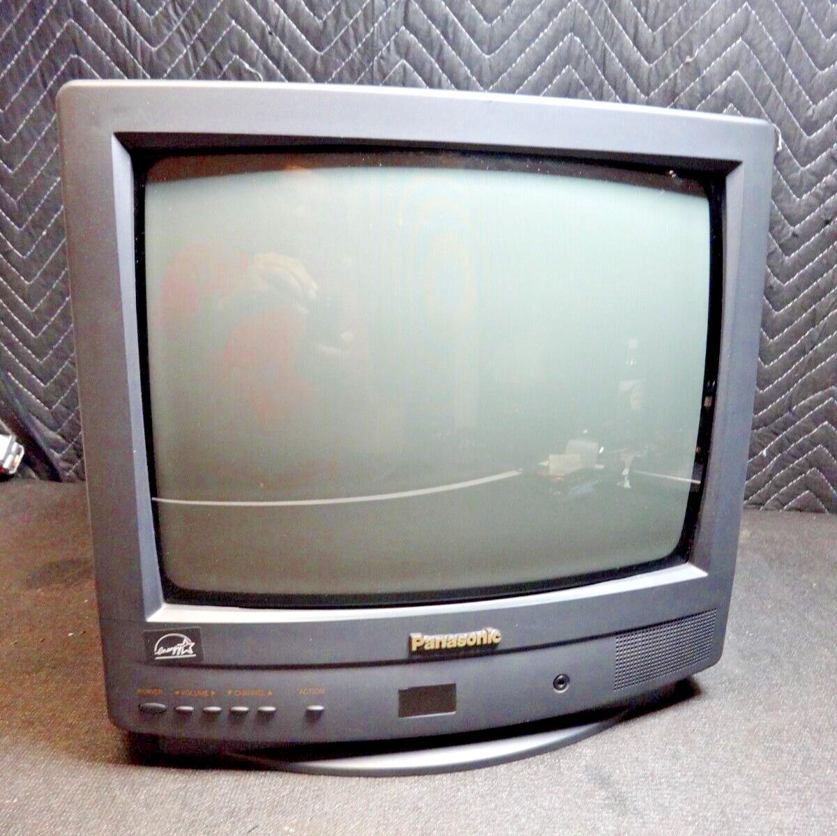 Panasonic Retro Gaming Color TV 13 inch Model CT-13R5B, No Remote