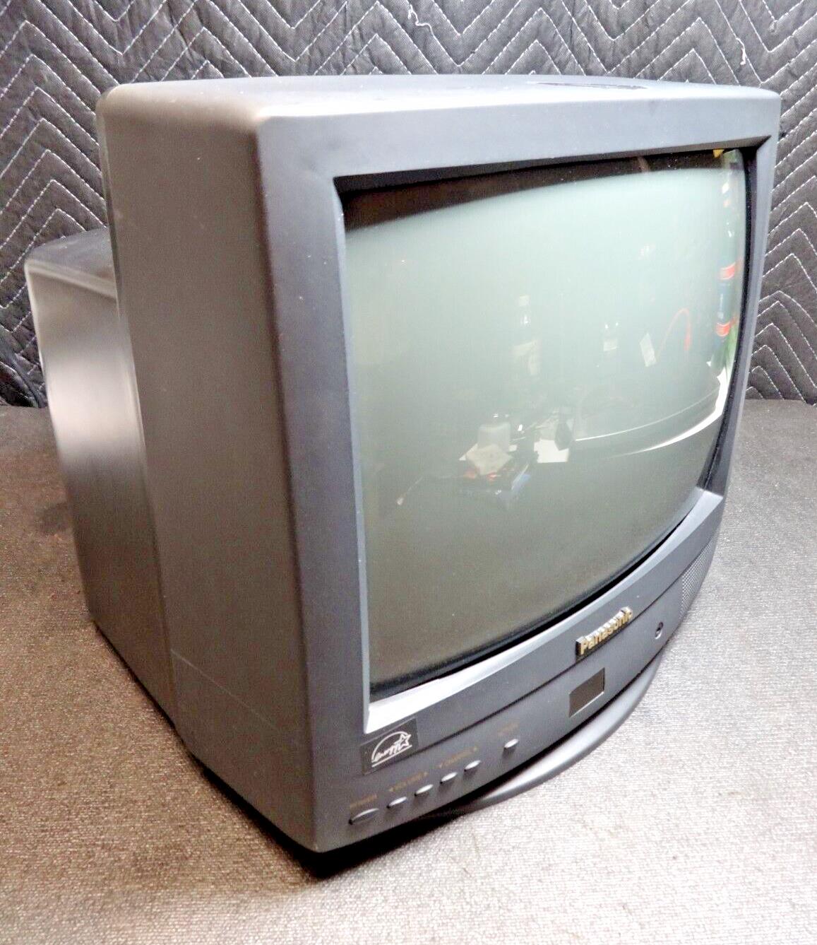 Panasonic Retro Gaming Color TV 13 inch Model CT-13R5B, No Remote