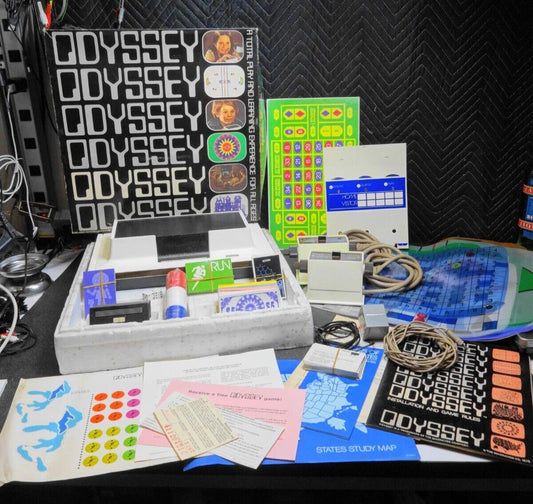 1972 Magnavox Odyssey TESTED 1st Run ITL200 Rare Console & Baseball - *SERVICED*