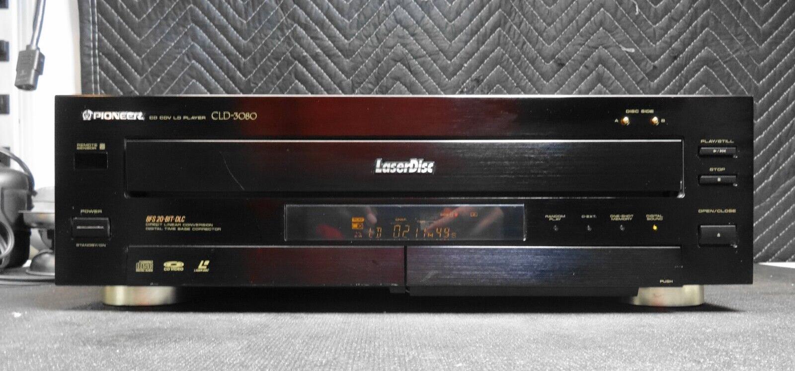 Laser DISC Laser Active PIONEER CLD-A100 Console Tested System JAPAN Laser DISC Laser Active PIONEER CLD-A100 Console Tested System JAPAN