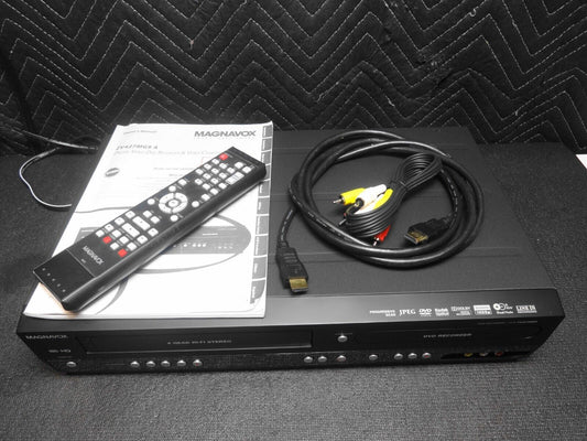 Magnavox ZV427MG9 HDMI DVD Recorder/VCR Combo Dubbing W/ Remote *SERVICED*