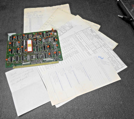 Intel MCS-80 imm 8-83 CPU 8080 Microcomputer Module Intellec 8/MOD80 Blueprints