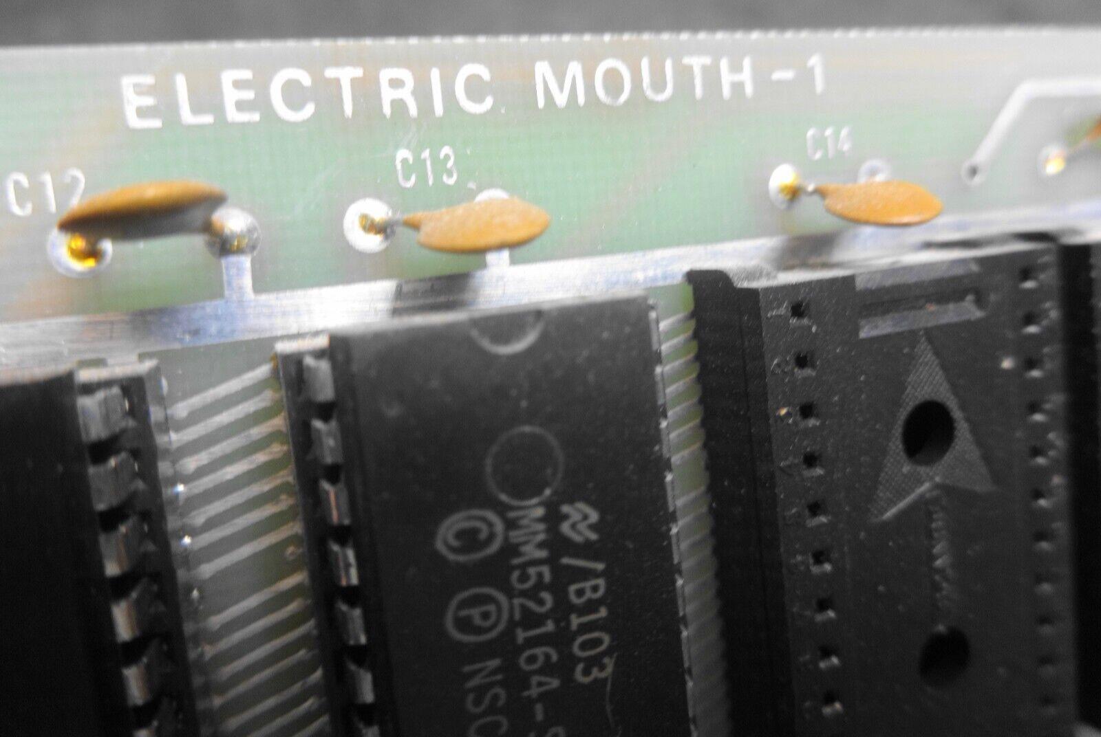RARE NETRONICS R&D LTD 1981 S100 / TRS 80 ELECTRIC MOUTH - 1 – ineedths