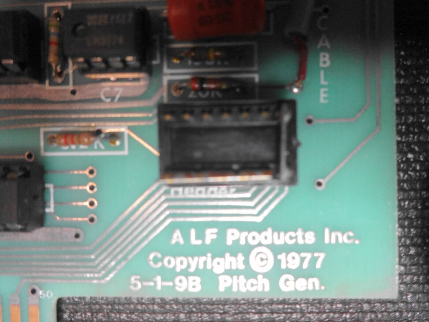 RARE ALF Products 1977 5-1-9B Pitch Gen S100 / TRS 80 / Altair - Pitch Generator