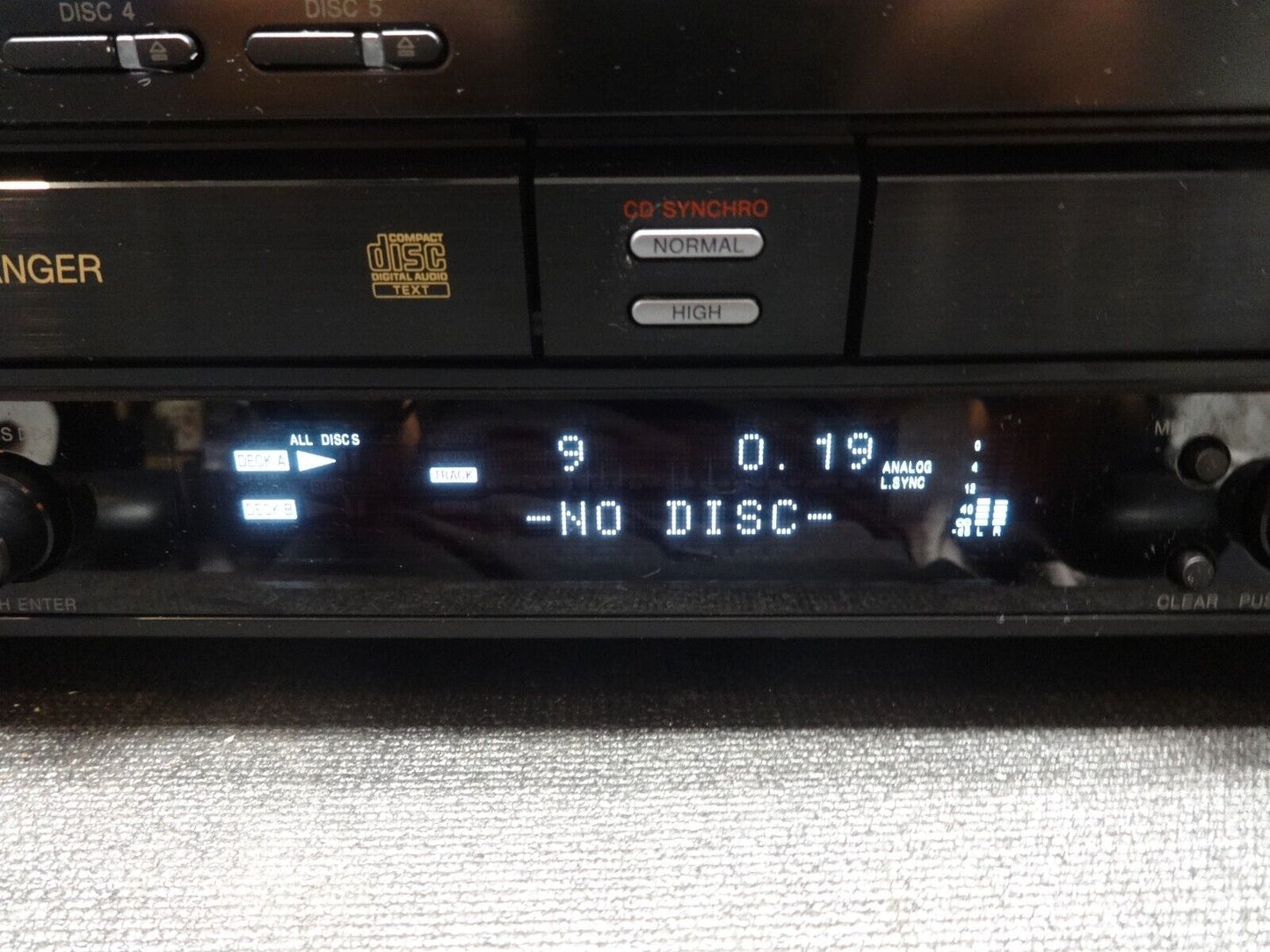 Sony RCD-W500C CD player Recorder SERVICED All New Belts, Mech Lubed, w/ Remote