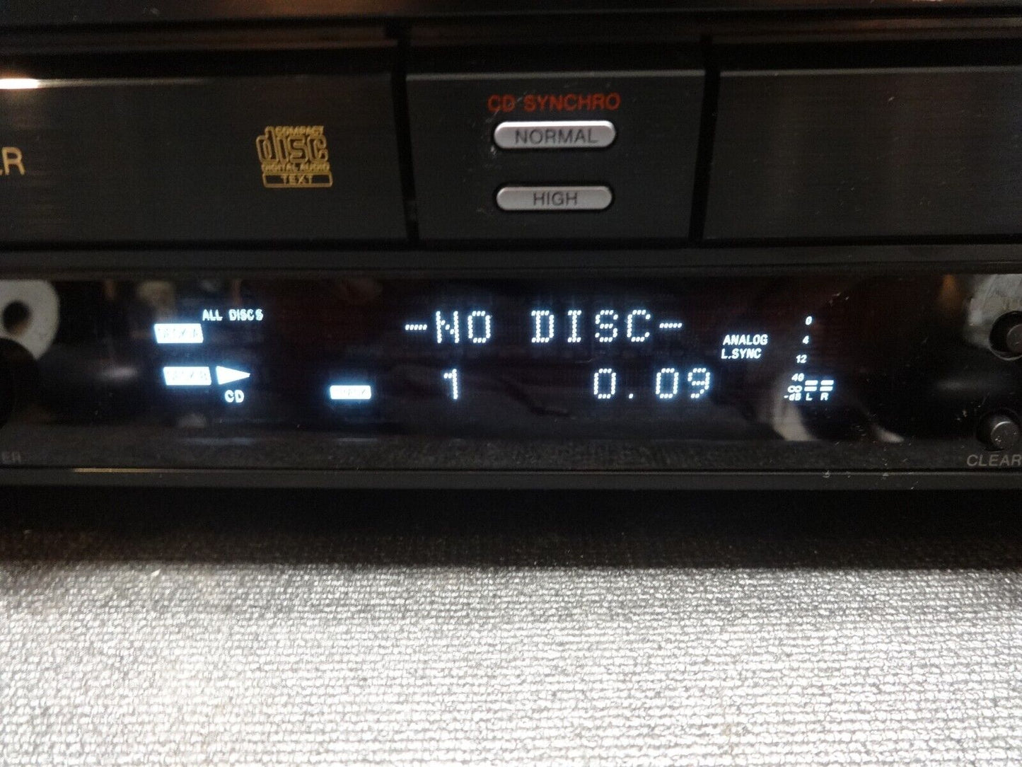 Sony RCD-W500C CD player Recorder SERVICED All New Belts, Mech Lubed, w/ Remote