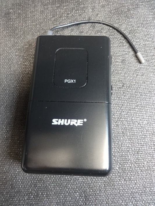 Shure Wireless Body Pack Transmitter Model PGX1 – H6 524-542 MHz EXCELLENT