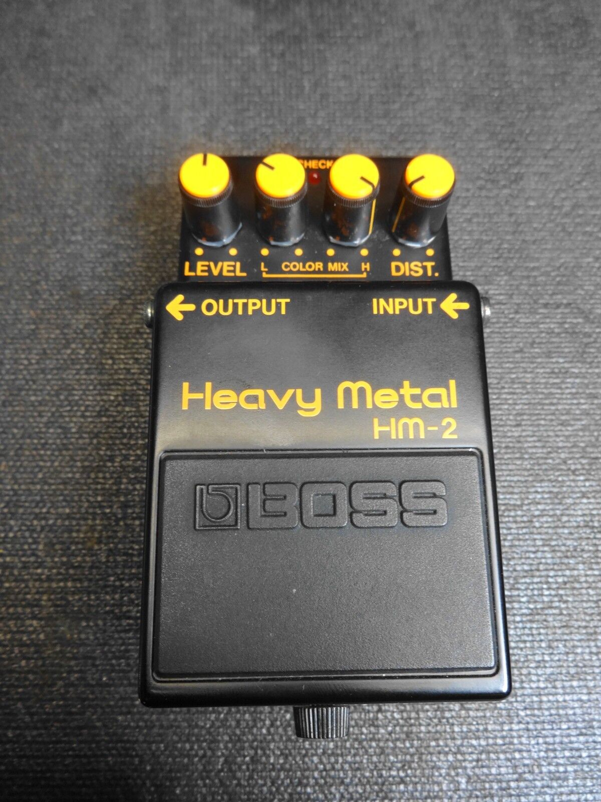 BOSS HM-2 Heavy Metal 1985 Vintage Guitar Effects Pedal  Made in Japan