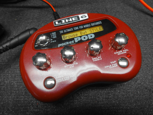 Line 6 Pocket POD Flanger Guitar Effect Pedal