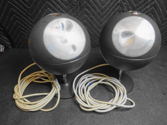 Grundig Audiorama Kugelstrahler 300 Satellite Sphere Orb Speakers - MCM/Vintage