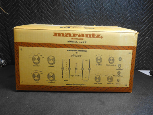 Marantz Model 1200 Stereo Preamplifier Original Box (Box Only) w/ Packing Insert