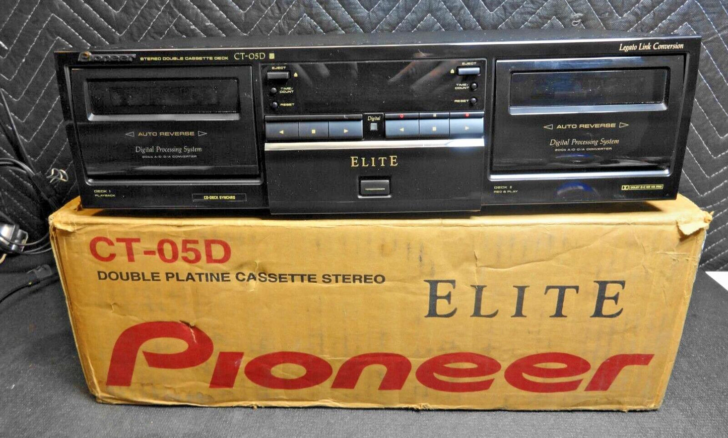 Pioneer Elite CT-05D Stereo Digital Cassette Deck Player / Recorder *SERVICED*