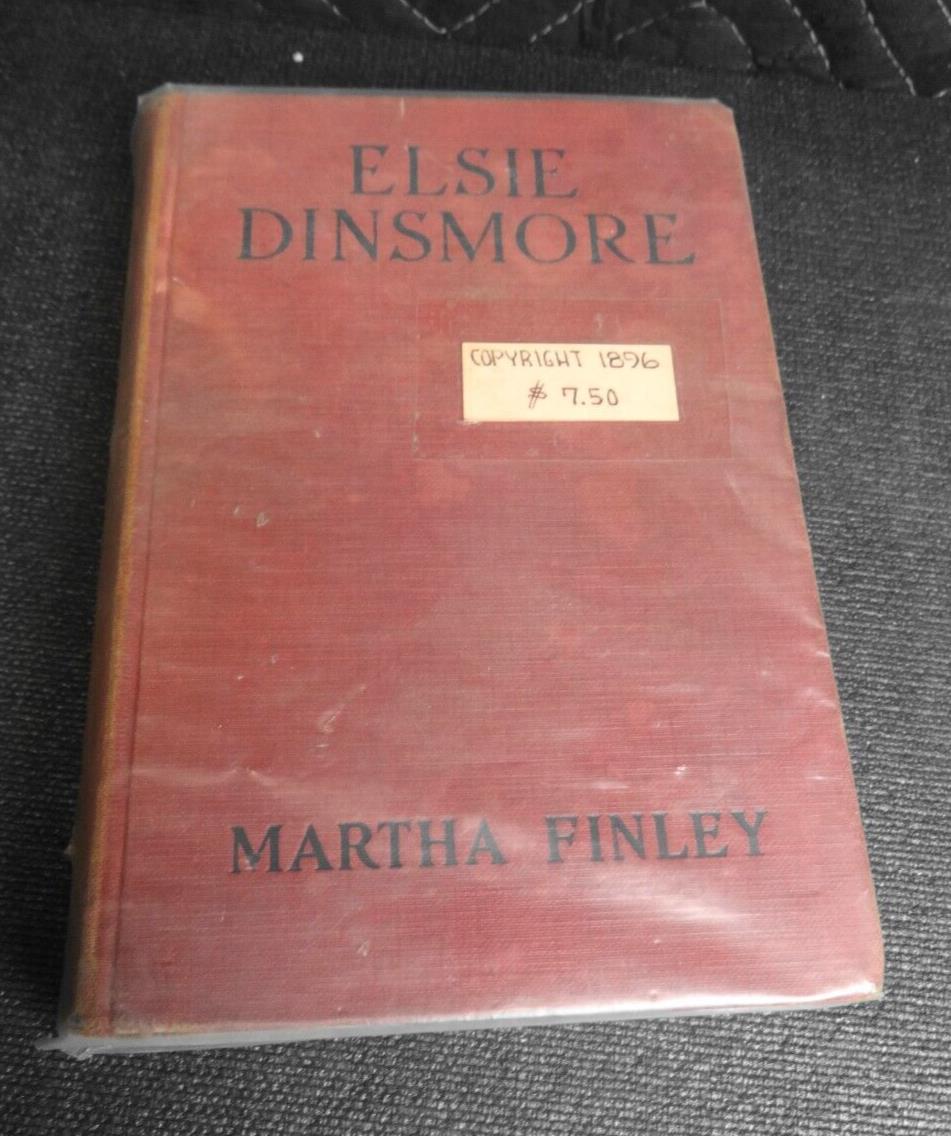 Elsie Dinsmore by Martha Finley [1896] - Antique Book