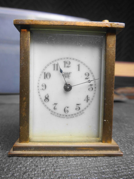 Antique Waterbury Miniature Carriage Clock