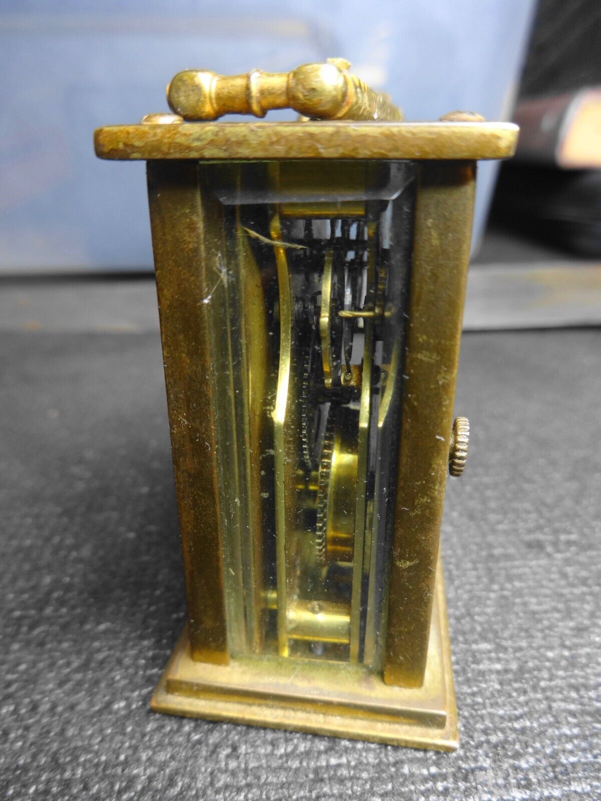 Antique Waterbury Miniature Carriage Clock