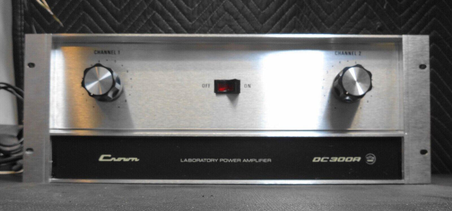 CROWN DC-300A POWER AMPLIFIER w/ Original Box & Papers - Working Condition