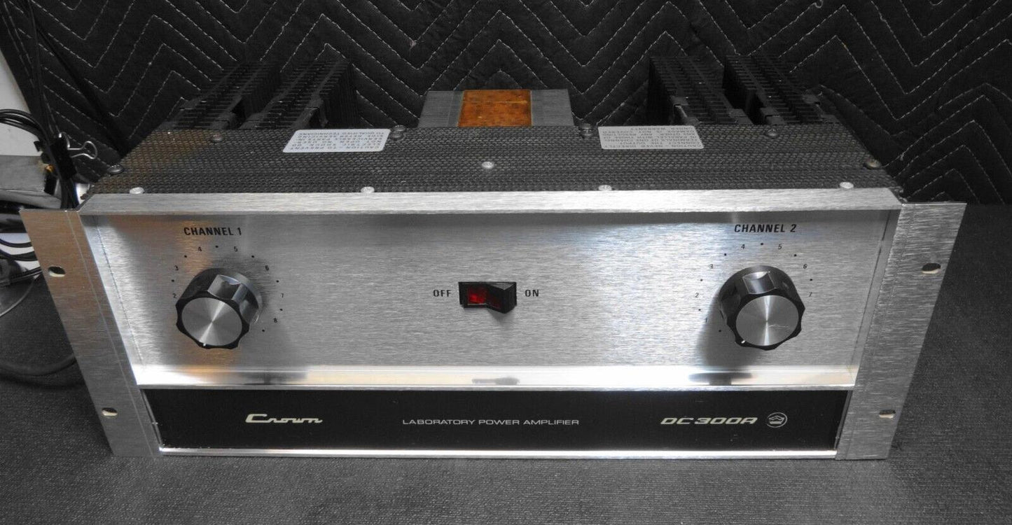 CROWN DC-300A POWER AMPLIFIER w/ Original Box & Papers - Working Condition