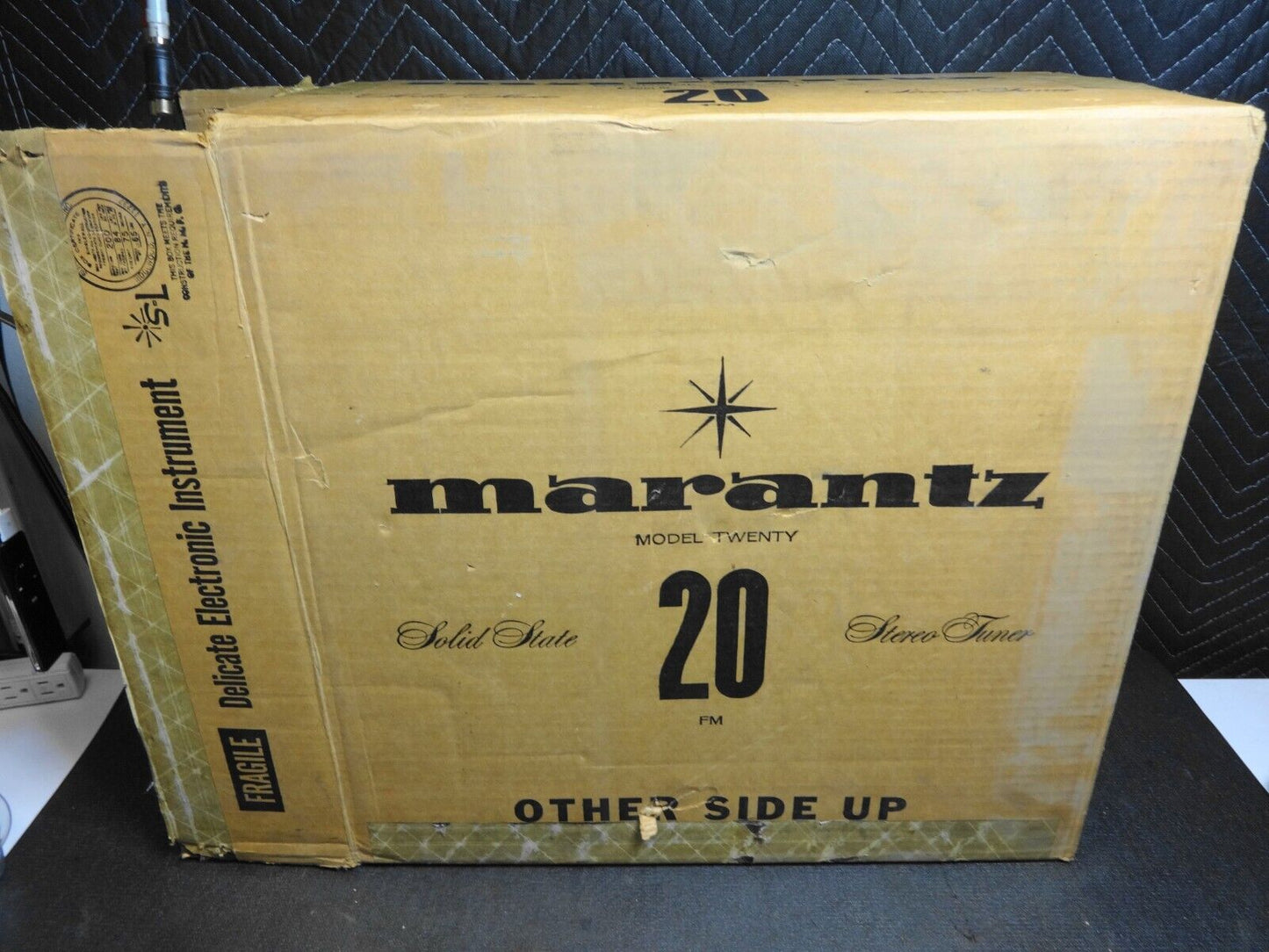 Marantz Model 20 Stereo Tuner Original Boxes (Boxes Only) w/ Packing Insert