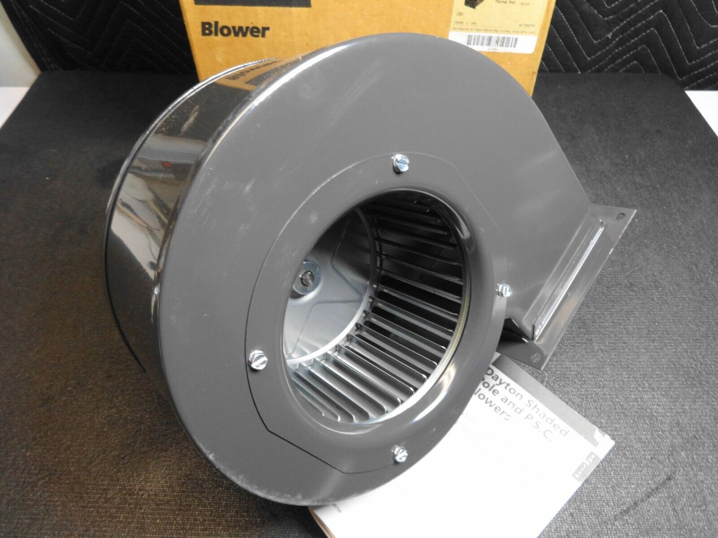 Dayton Model 4C445A - 1/10th HP Centrifugal Fan Blower - New Old Stock