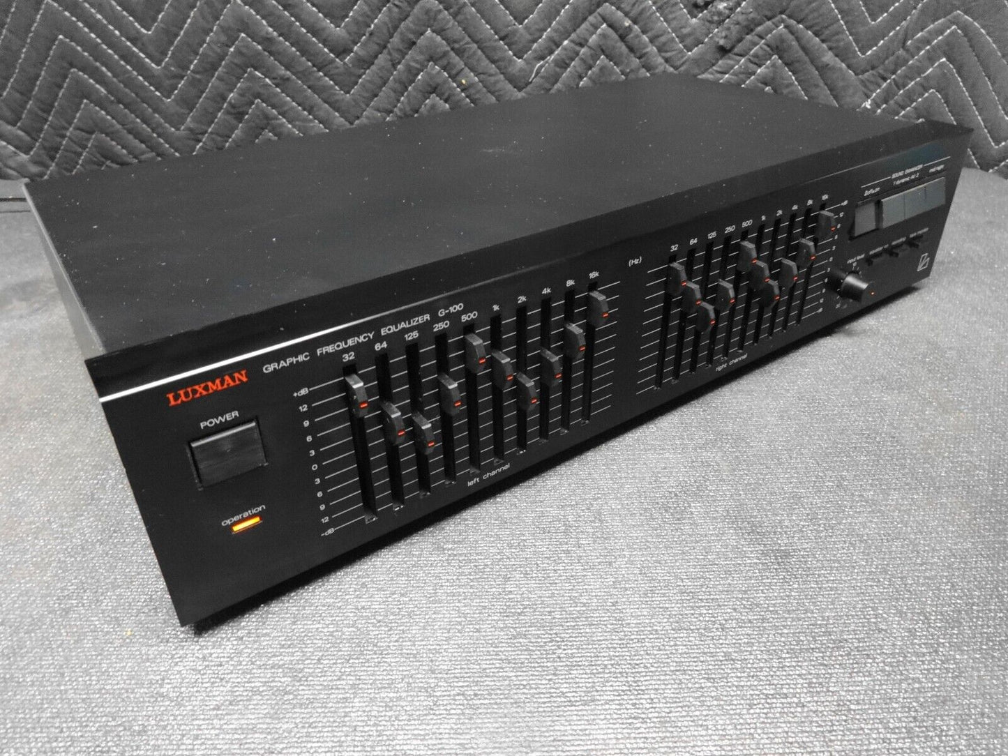 LUXMAN G-100 Vintage 10 Band Stereo Equalizer