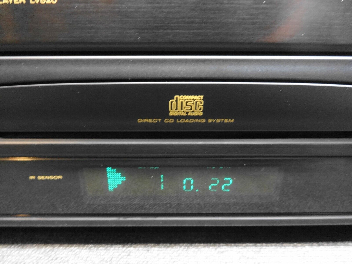 Marantz LV520 LV520U Laserdisc CD Player w/ Remote & Cables - *SERVICED*