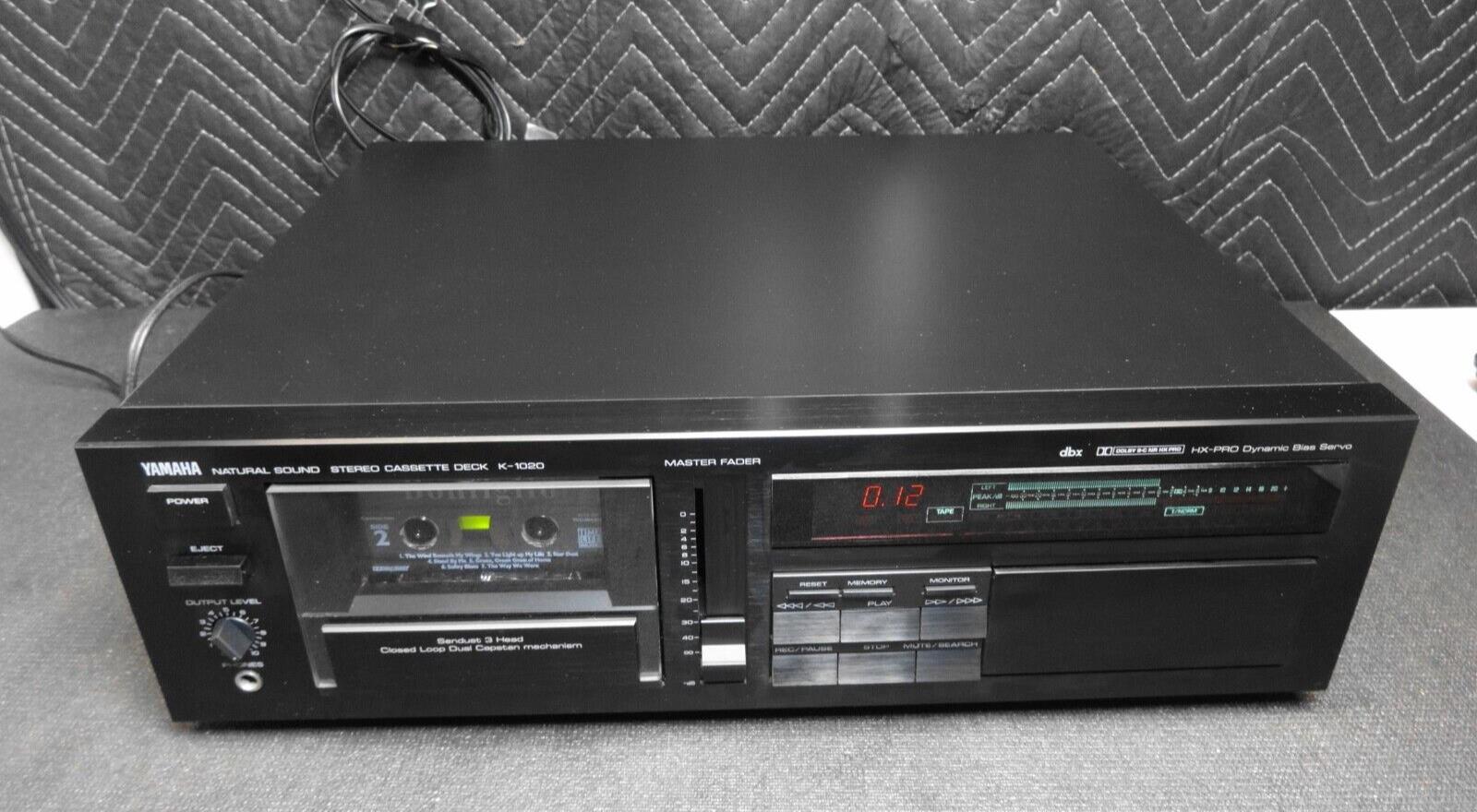 Yamaha K-1020 Tapedeck mit Dolby und orders DBX