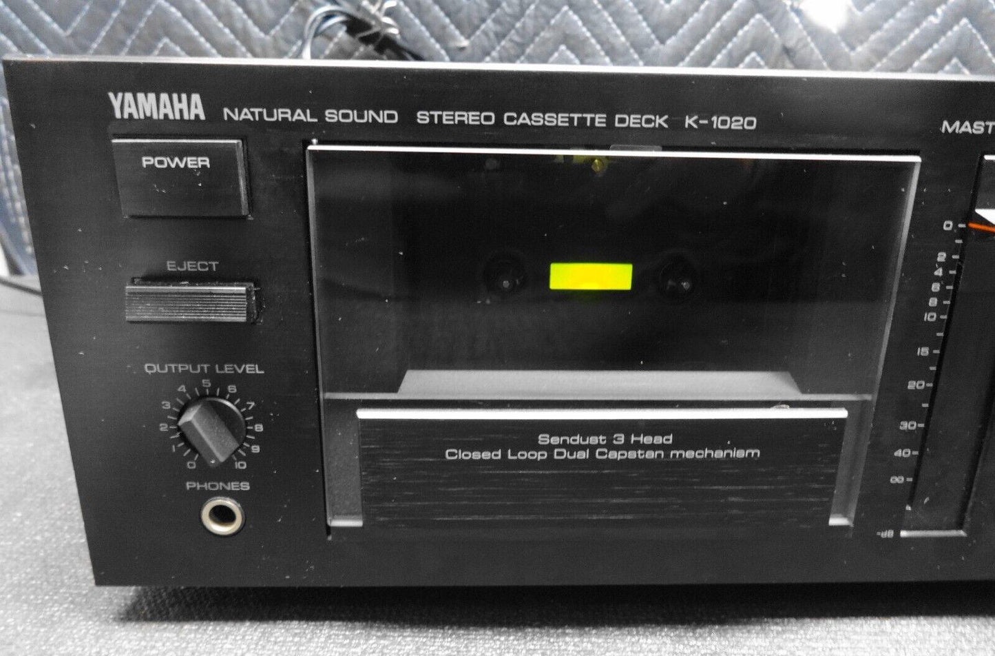 Yamaha K-1020 3-head cassette deck Dolby B/C and DBX - *SERVICED*