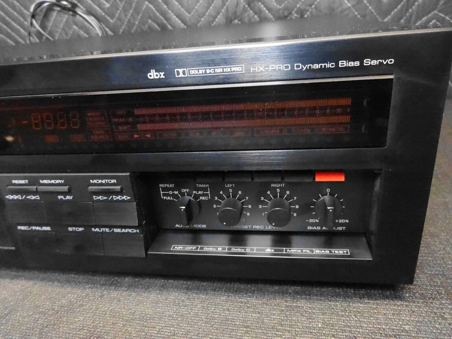 Yamaha K-1020 3-head cassette deck Dolby B/C and DBX - *SERVICED*