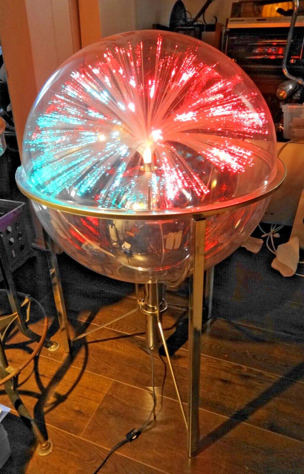 FANTASIA - COSMOS 5000 VINTAGE 1970'S FIBER OPTICS FLOOR LAMP MCM - *VIDEO*