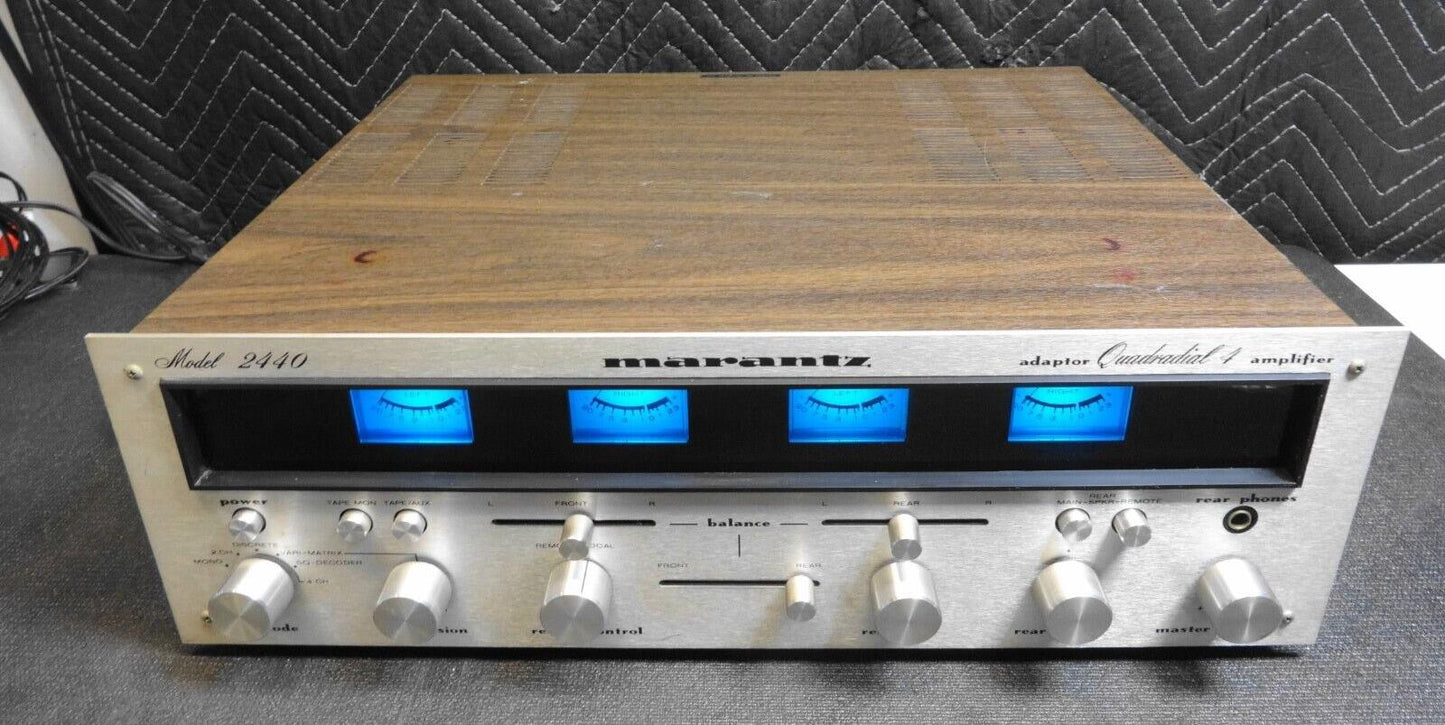 Vintage Marantz 2440 Integrated Stereo Quadradial 4 Adaptor Amp/ Pre