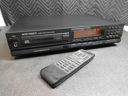 Vector Research VCD-420R Compact Disc Player w/ Remote - Working