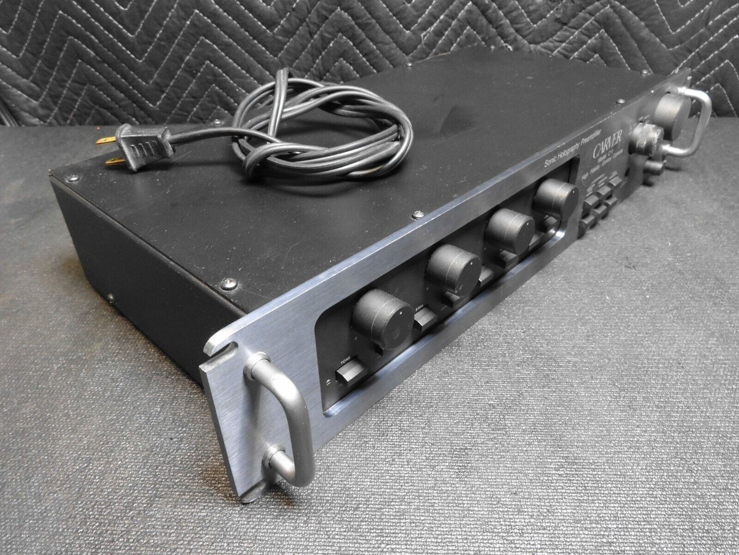 Carver Model C-1 Preamplifier High Fidelity Control Console  Preamp