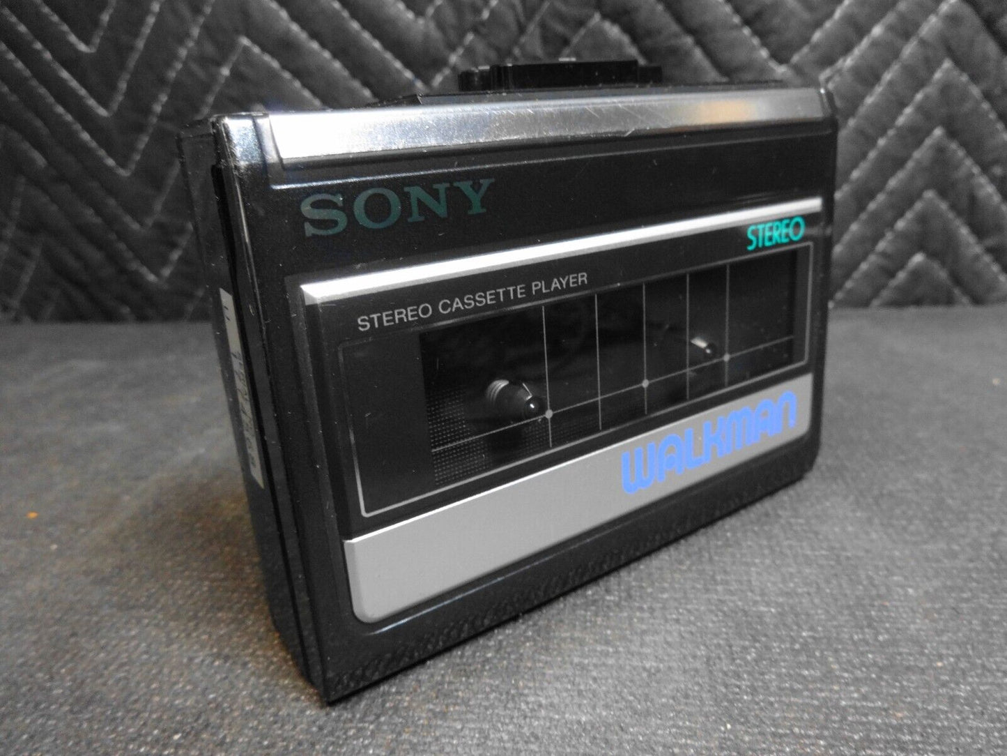 ⭐ Sony Walkman WM-41 AM/FM Cassette Player w/ Head Phones ~ New Drive Belts ~