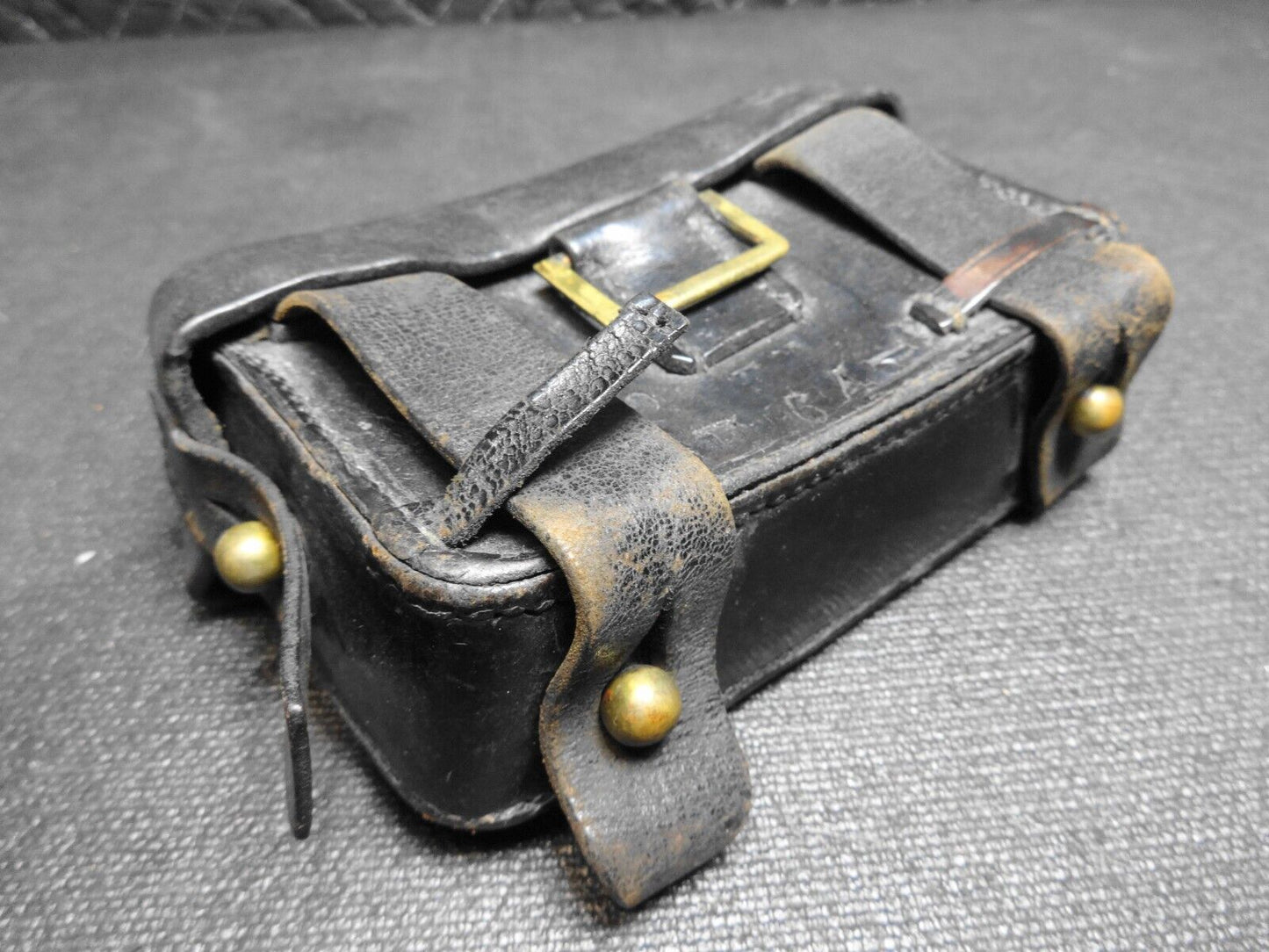 PRE WWI IMPERIAL GERMAN MODEL 1887 AMMO POUCH FOR 71/84 MAUSER RIFLE