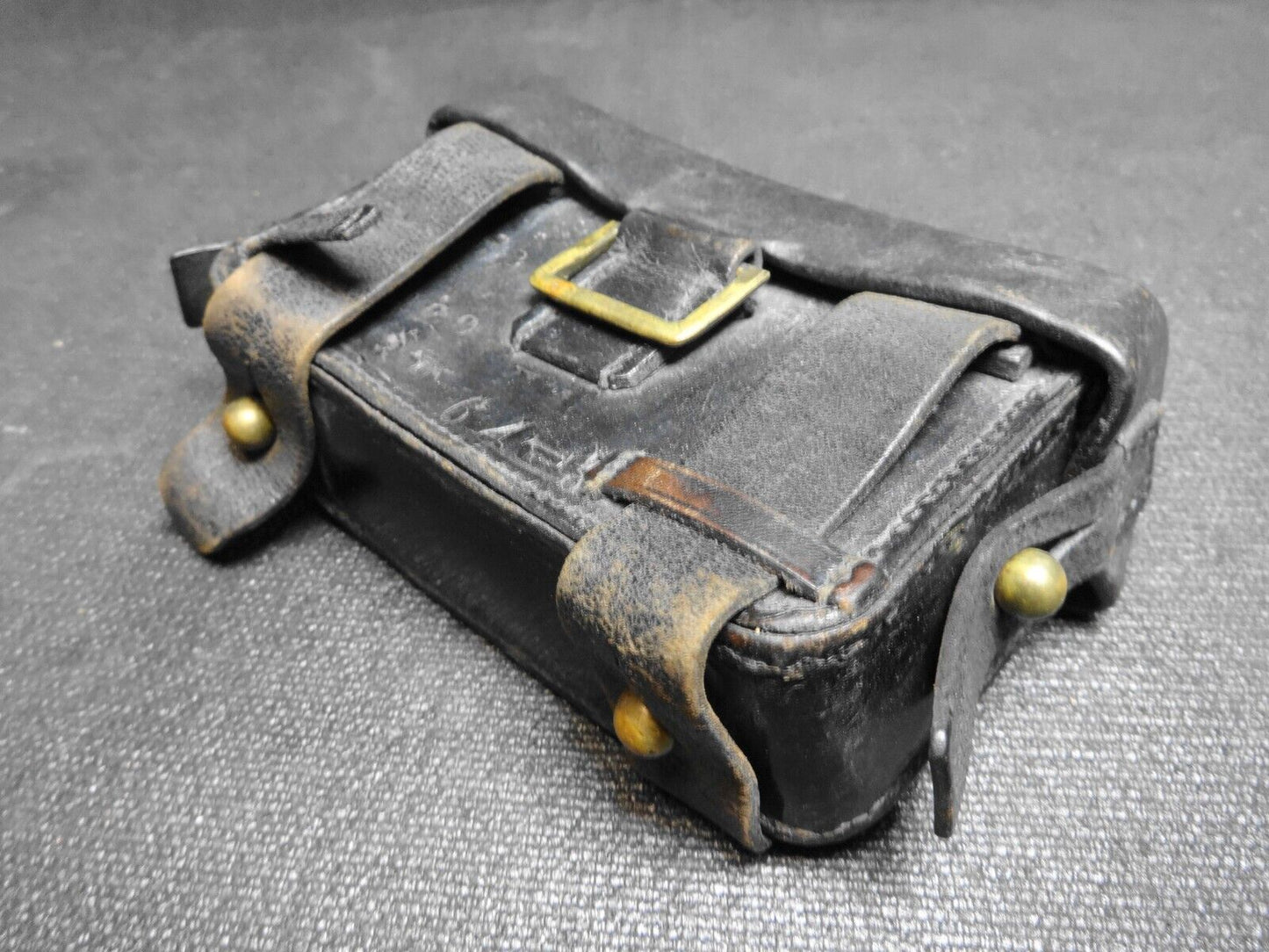 PRE WWI IMPERIAL GERMAN MODEL 1887 AMMO POUCH FOR 71/84 MAUSER RIFLE