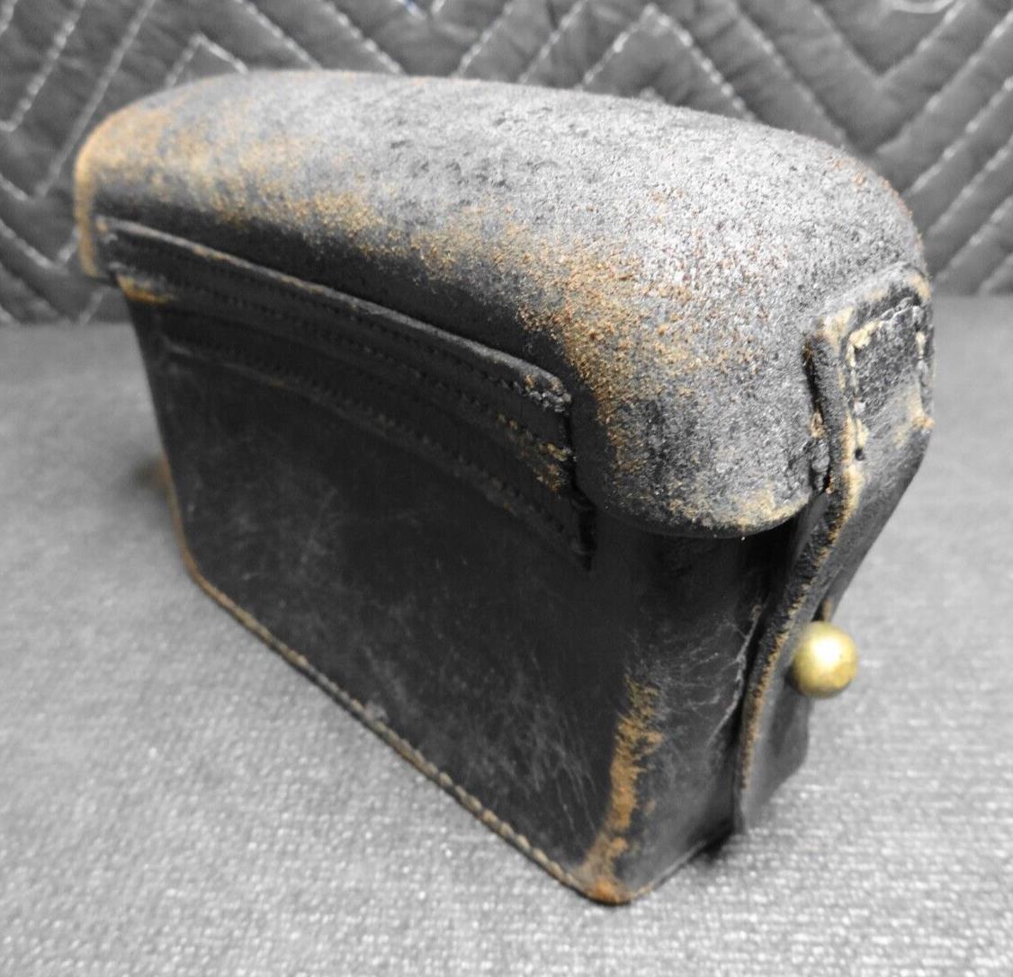 WW1 IMPERIAL GERMAN ARMY LEATHER  AMMO POUCH ORIGINAL MAUSER