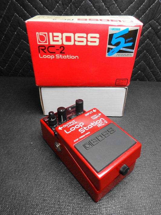 Boss RC-2 Loop Station Looper Guitar Effects Pedal