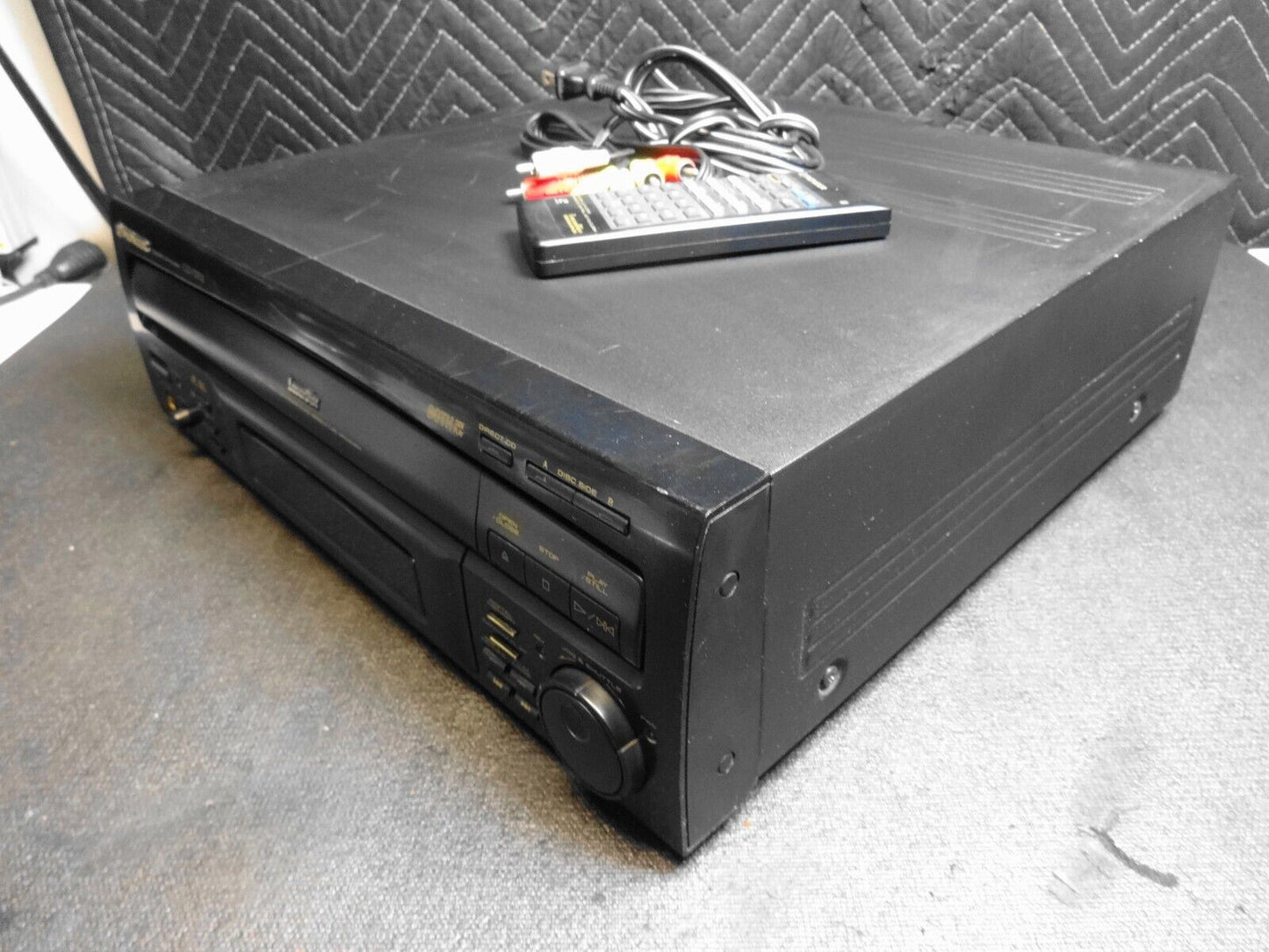 Pioneer CLD-D702 LD CD Laserdisc Player w/ Remote - *Serviced* - Laser Disc