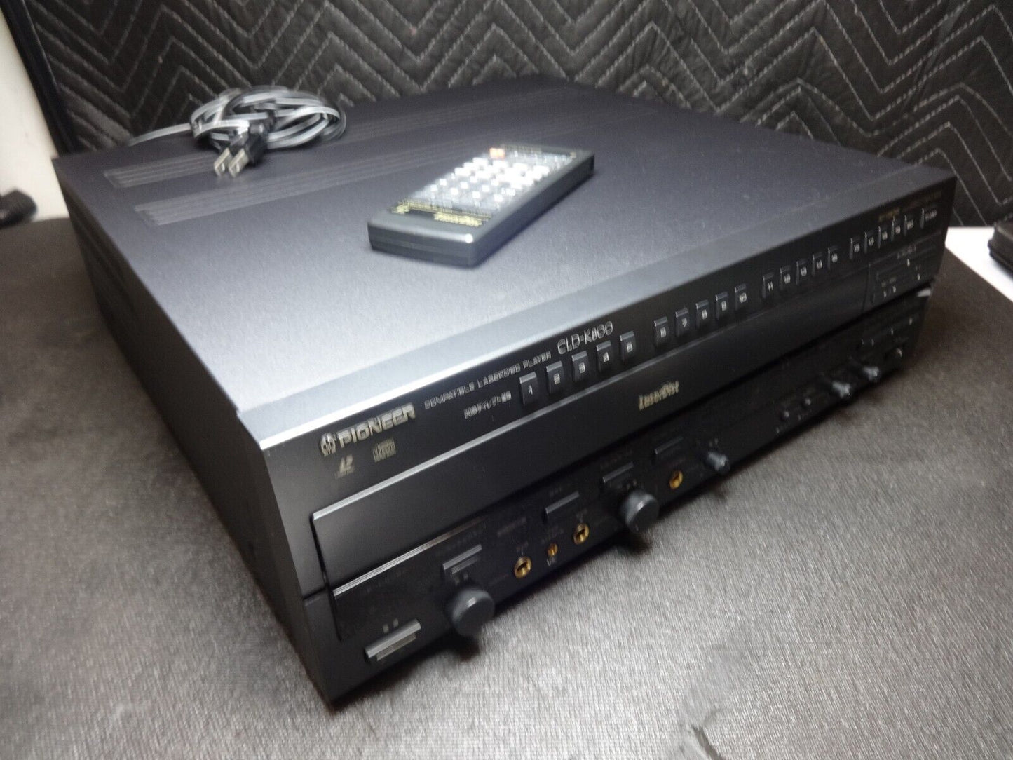 Pioneer CLD-K800 Laserdisc CD Player Karaoke w/ Remote - JAPAN 100V - SERVICED