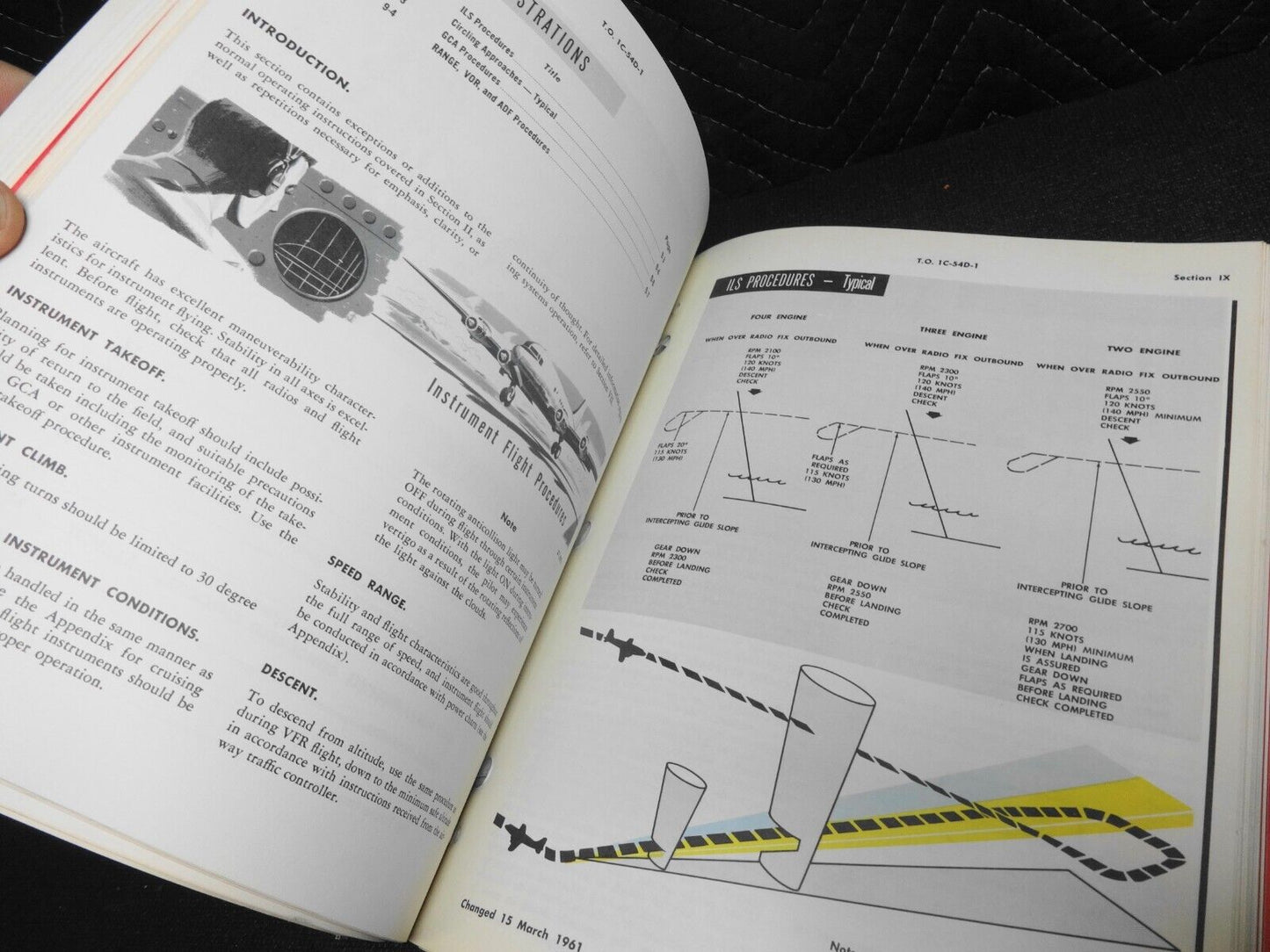 Douglas C-54 R5D Navy Model DC-4 Original 1959 Complete Aircraft Flight Manual