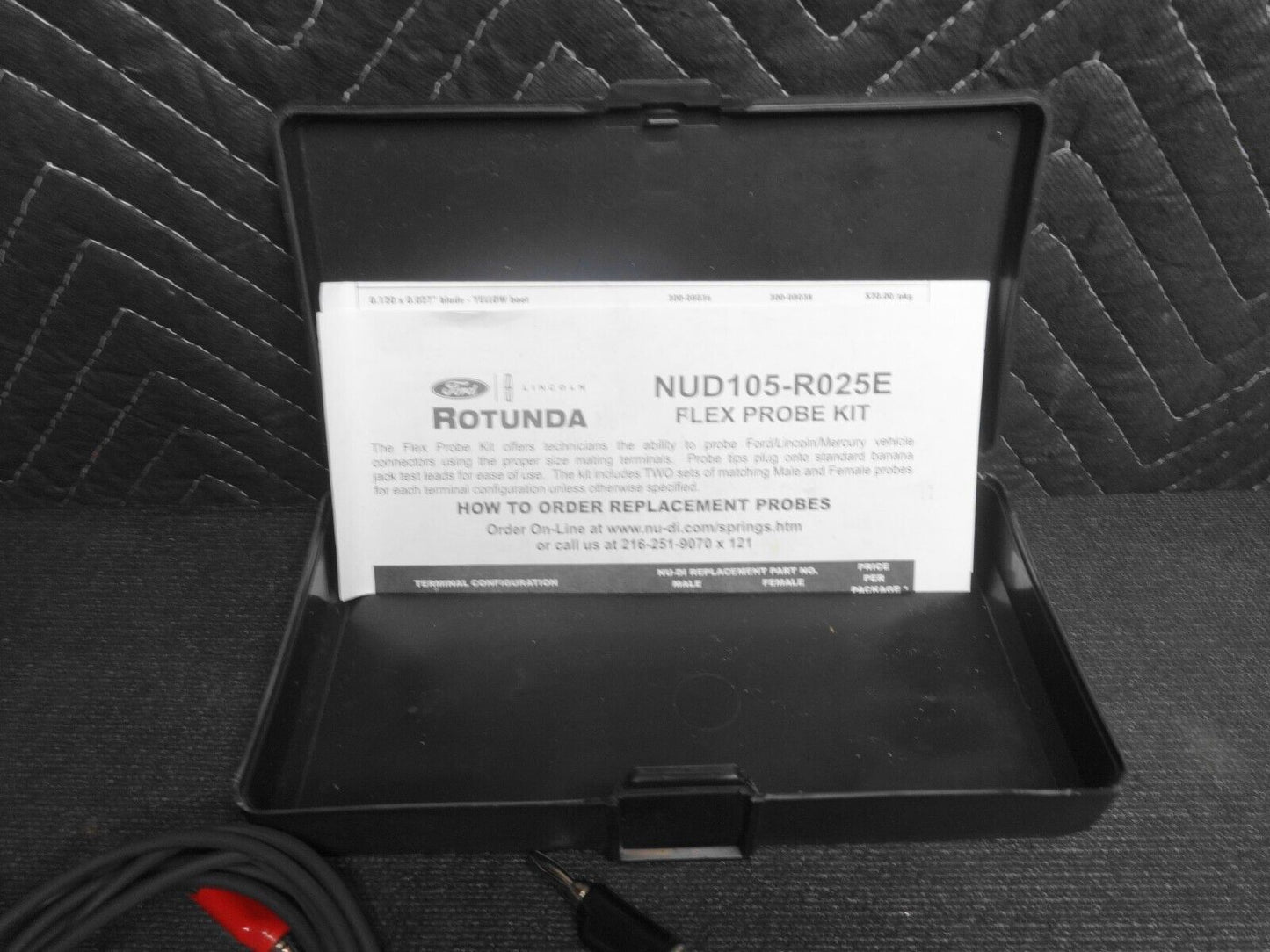 Ford/Lincoln/Rotunda Nudi (NUD105R025F) Flex Probe Kit