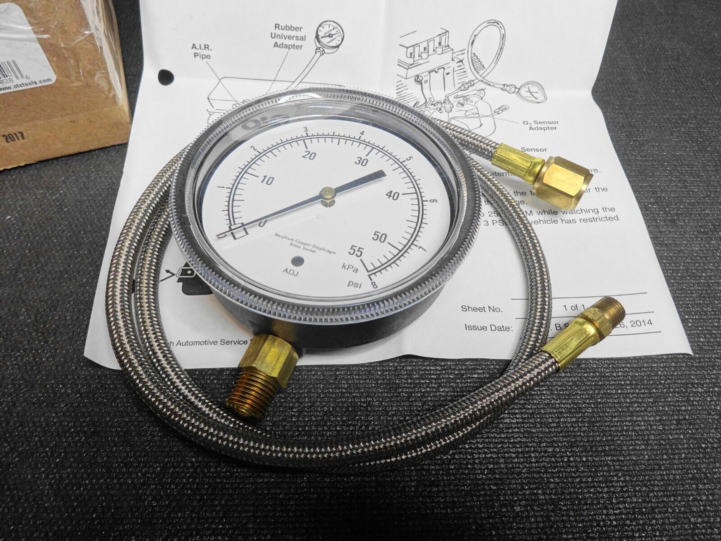 OTC Tools Exhaust Back Pressure Gauge OTC-7215