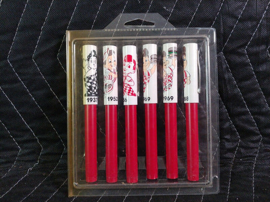 Bobs Big Boy Pens 1988 in Original unupened clamshell Box