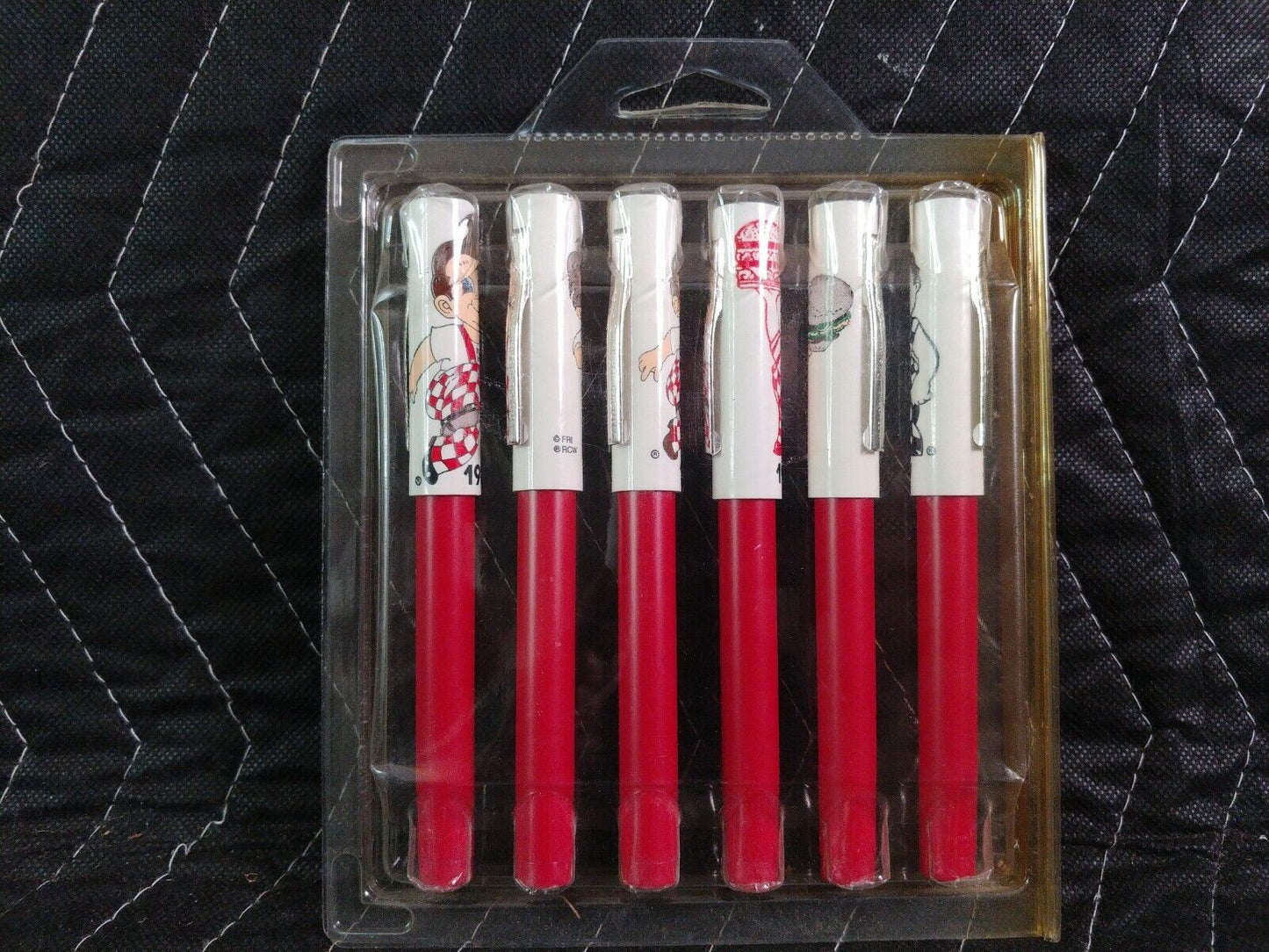 Bobs Big Boy Pens 1988 in Original unupened clamshell Box