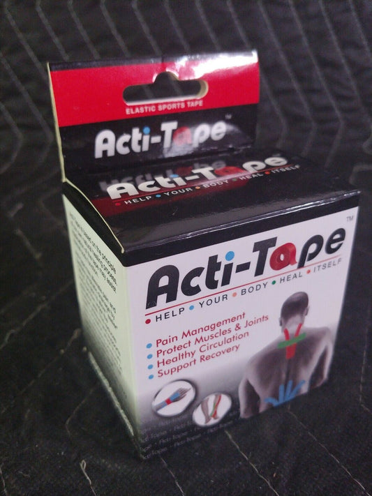 Nutriworks Acti Tape New Red Color Sports Recovery in Box